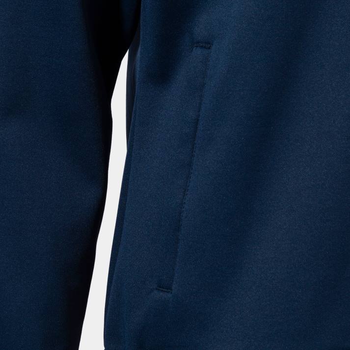 Joma 82P4R1601 الأزرق الداكن الأحمر الأبيض طاقم سترة مقنعين v نحيف