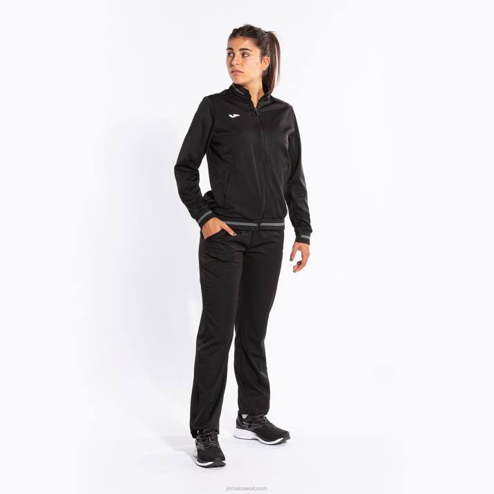 Joma 82P4R1605 أسود رمادي غامق رياضية مونتريال نحيف