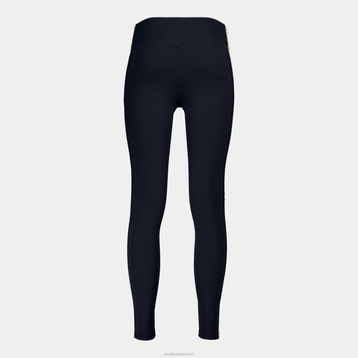 Joma 82P4R1606 بيج أسود لباس ضيق طويل دافني نحيف