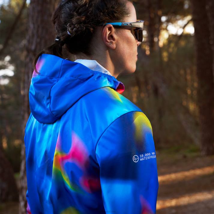 Joma 82P4R1607 أزرق سترة المطر r- درب الطبيعة نحيف