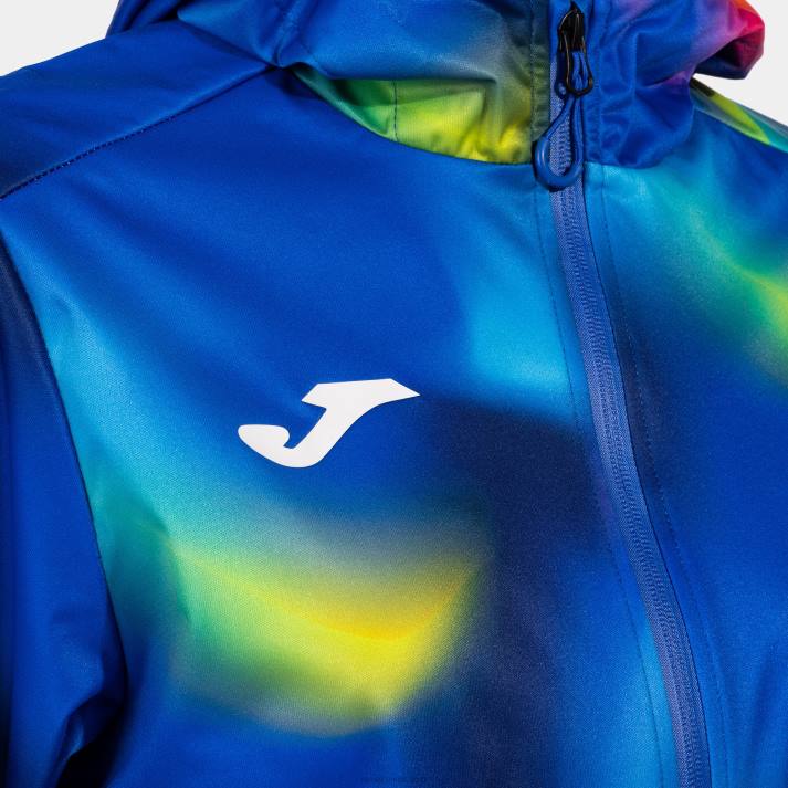 Joma 82P4R1607 أزرق سترة المطر r- درب الطبيعة نحيف