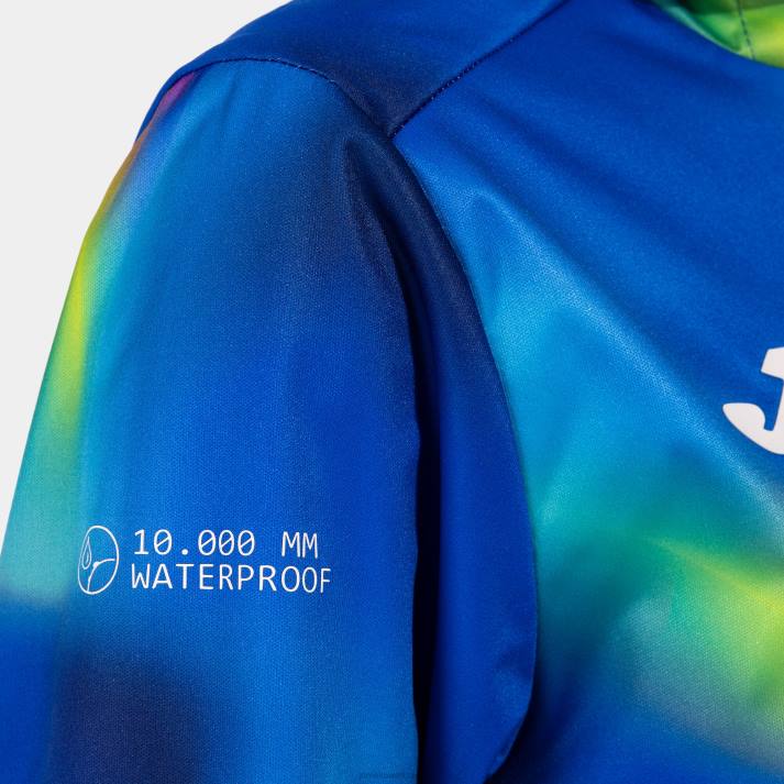 Joma 82P4R1607 أزرق سترة المطر r- درب الطبيعة نحيف