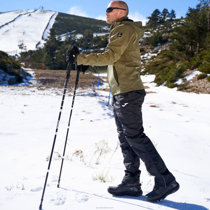 Joma 82P4R160 أسود مستكشف أعمدة الرحلات الجري