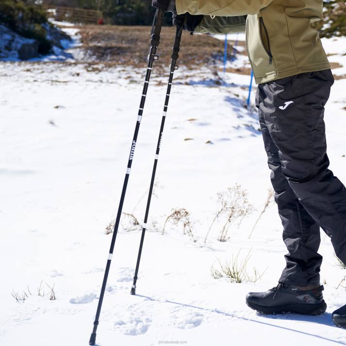 Joma 82P4R160 أسود مستكشف أعمدة الرحلات الجري