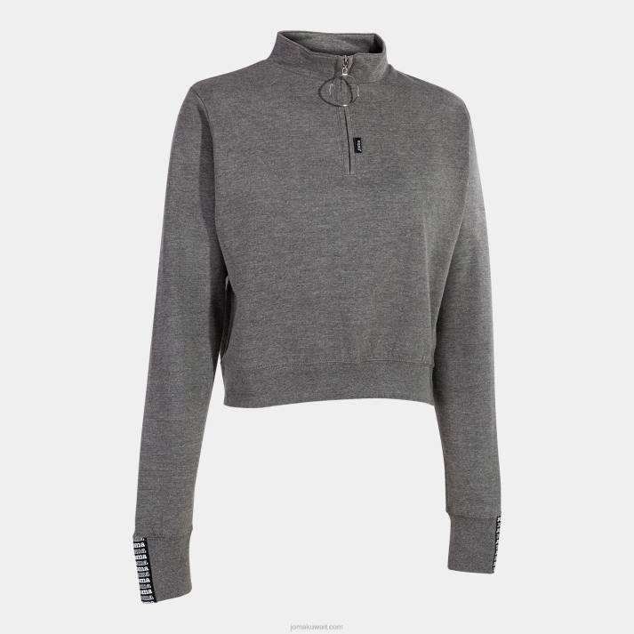 Joma 82P4R1612 مزيج الرمادي قميص من النوع الثقيل دافني نحيف