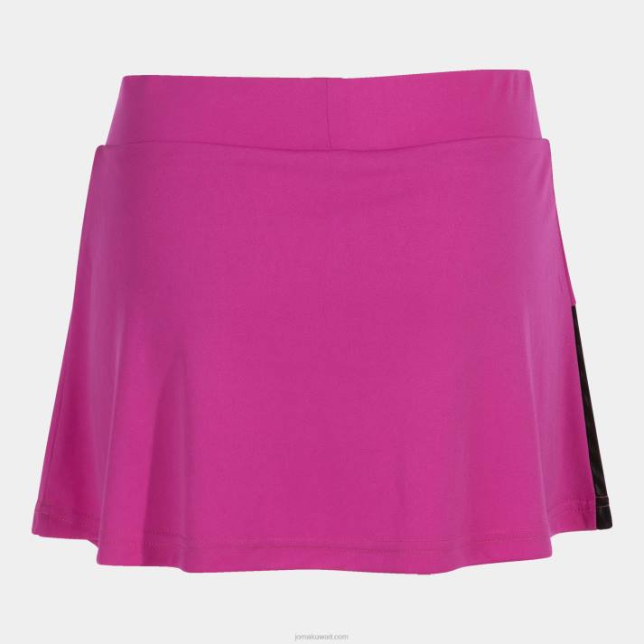 Joma 82P4R1614 نيون وردي أسود تنورة مونتريال نحيف