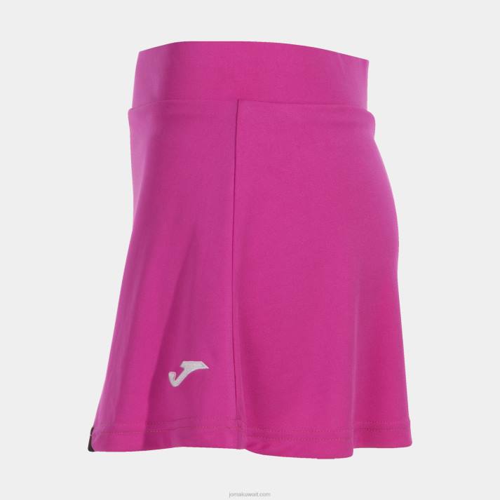 Joma 82P4R1614 نيون وردي أسود تنورة مونتريال نحيف