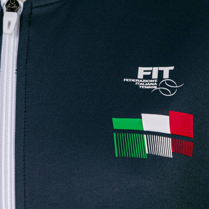 Joma 82P4R1623 الأزرق الداكن رياضية اتحاد التنس الإيطالي نحيف