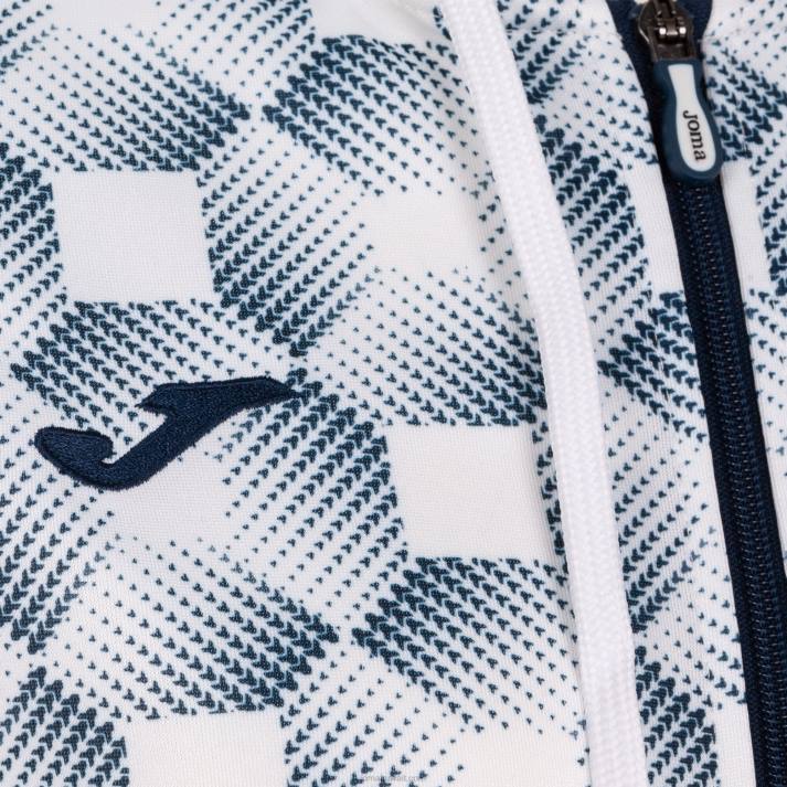 Joma 82P4R1638 أبيض كحلي سترة سوبرنوفا مقنعين III نحيف