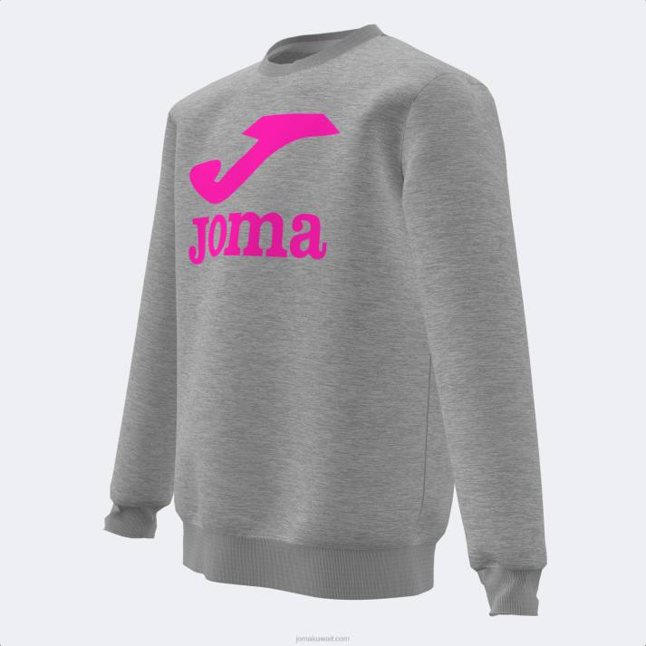Joma 82P4R1654 مزيج الرمادي قميص من النوع الثقيل الأسد نحيف