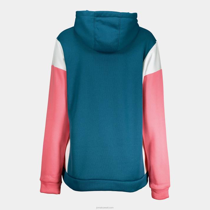 Joma 82P4R1656 أزرق حديقة سترة مقنعين نحيف