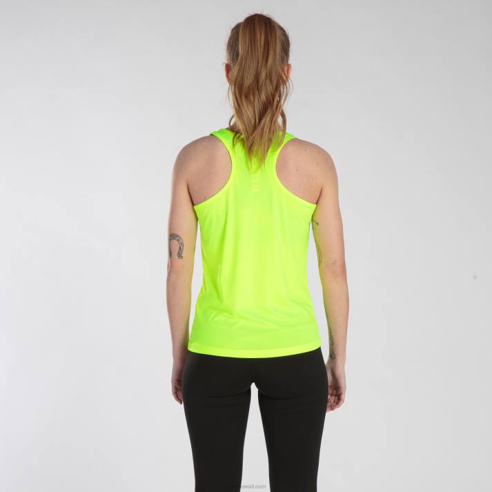 Joma 82P4R1658 الفلورسنت الأصفر النخبة من الدبابات الثامن نحيف