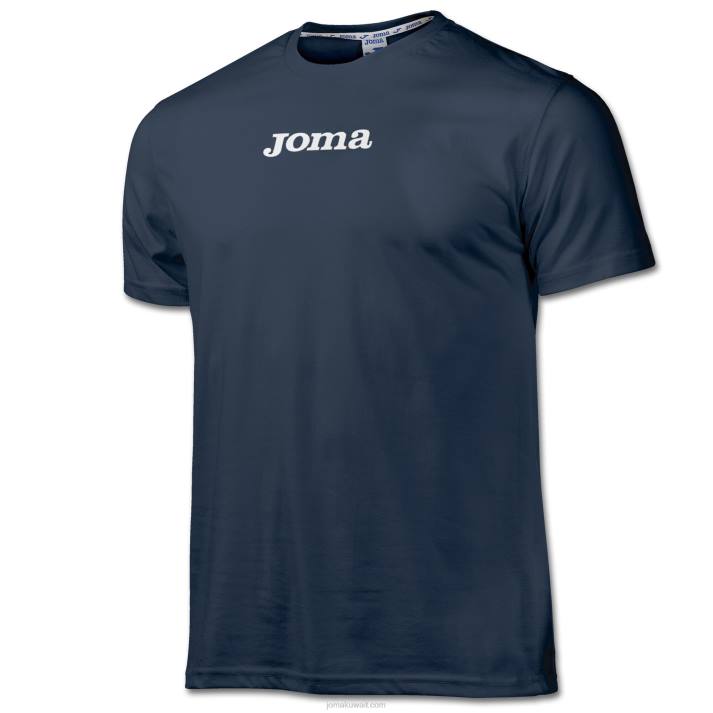 Joma 82P4R166 الأزرق الداكن قميص ليل كم قصير رجال