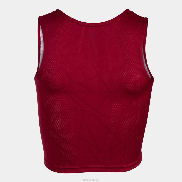 Joma 82P4R1665 أحمر نخبة الدبابات التاسع نحيف