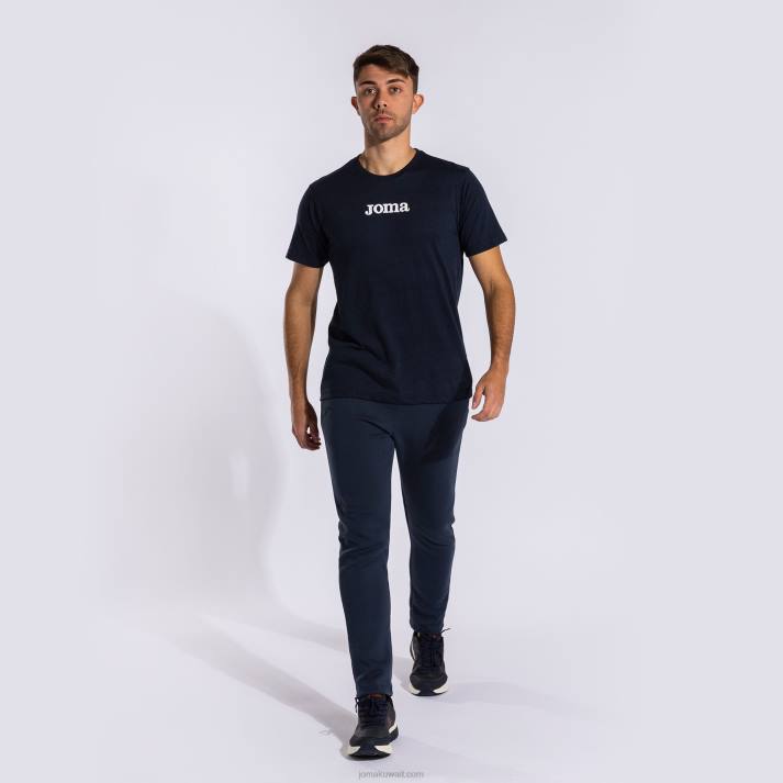 Joma 82P4R166 الأزرق الداكن قميص ليل كم قصير رجال