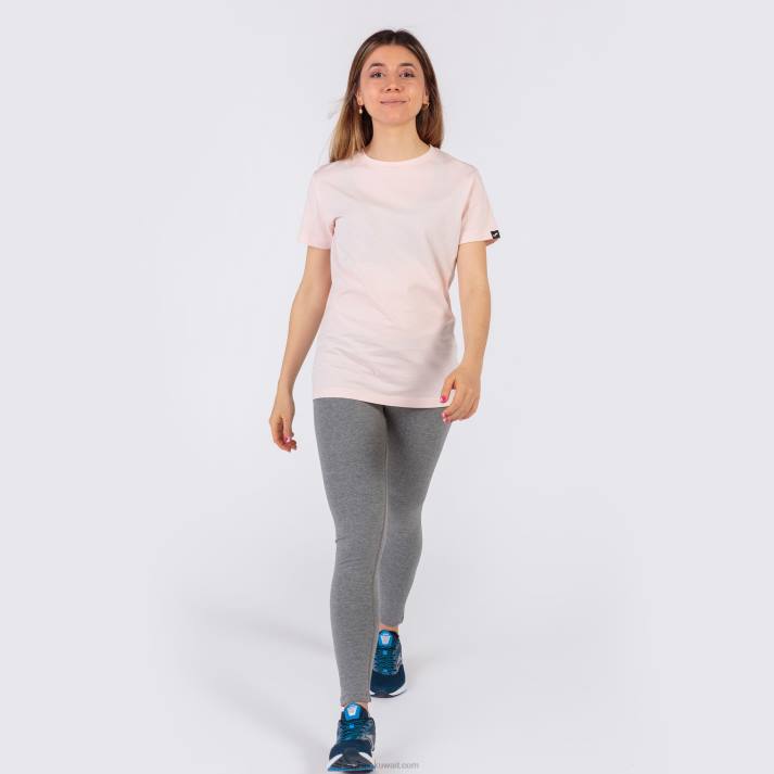 Joma 82P4R1673 وردي فاتح قميص قصير الاكمام صحراوي نحيف