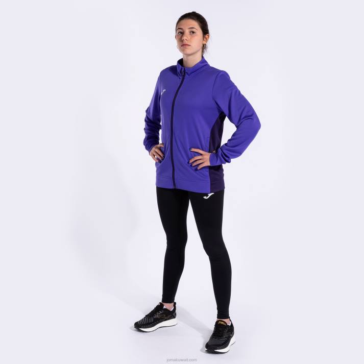 Joma 82P4R1698 أرجواني الفائز سترة الثاني نحيف