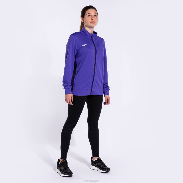 Joma 82P4R1698 أرجواني الفائز سترة الثاني نحيف