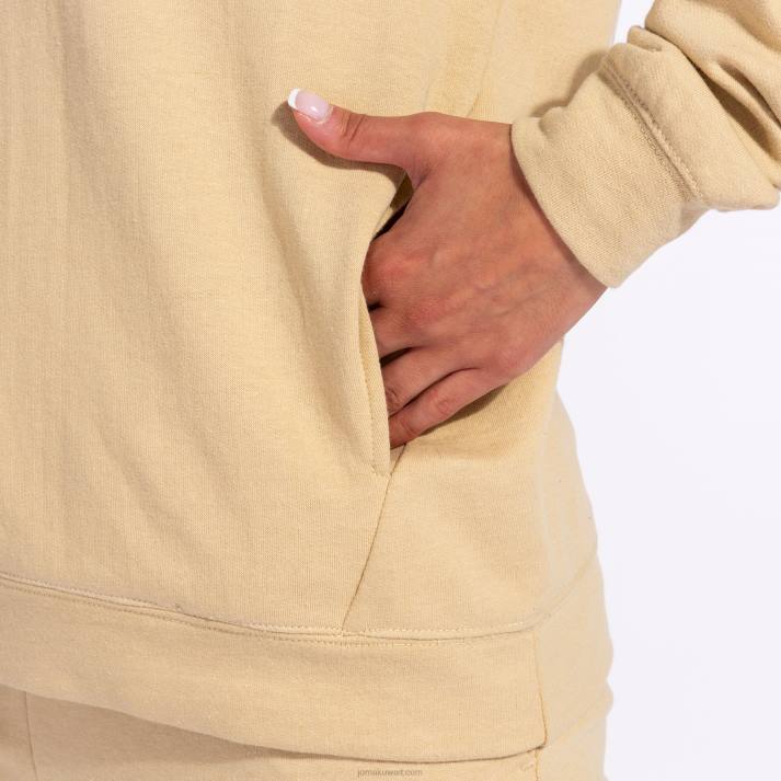 Joma 82P4R1732 اللون البيج دافني سترة مقنعين نحيف