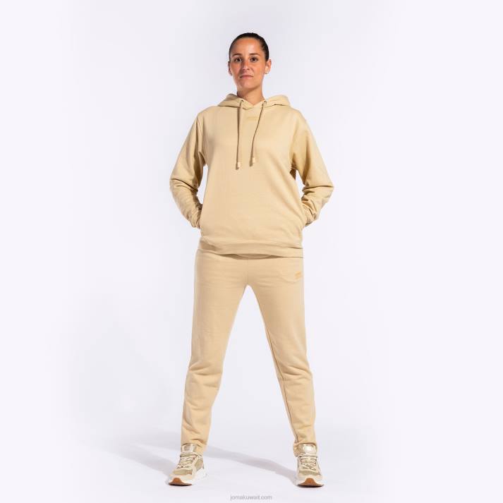 Joma 82P4R1732 اللون البيج دافني سترة مقنعين نحيف