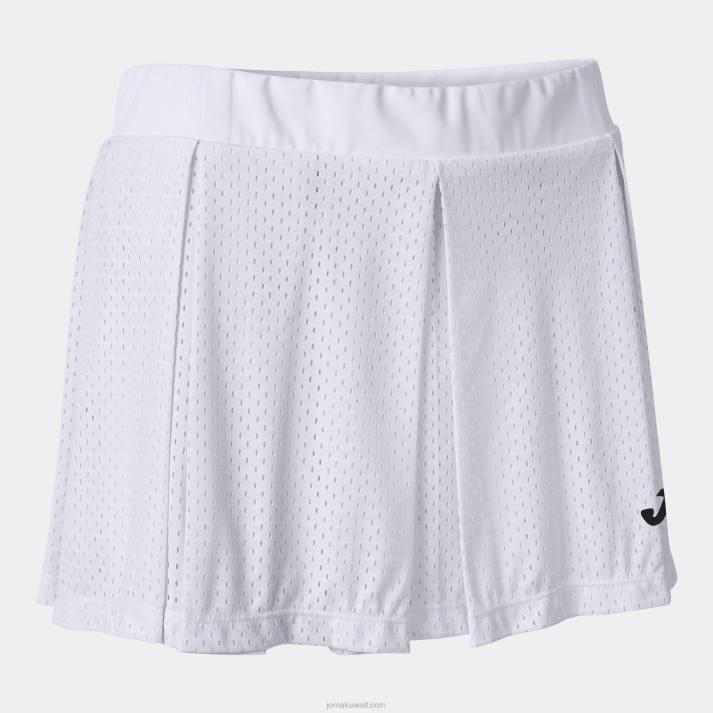 Joma 82P4R1733 أبيض كسر التنورة نحيف