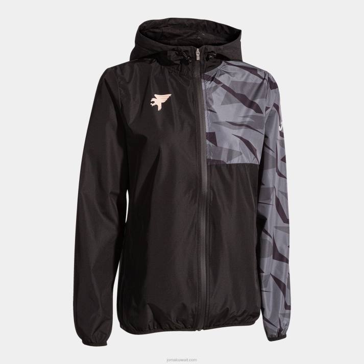 Joma 82P4R1735 أسود رمادي غامق مستكشف المطر نحيف