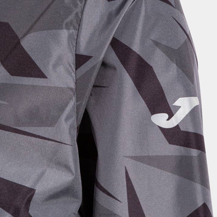 Joma 82P4R1735 أسود رمادي غامق مستكشف المطر نحيف