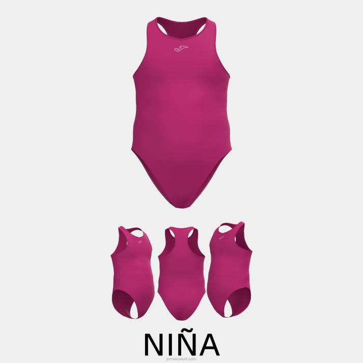 Joma 82P4R1737 ضارب الى الحمرة سبلاش ملابس السباحة نحيف