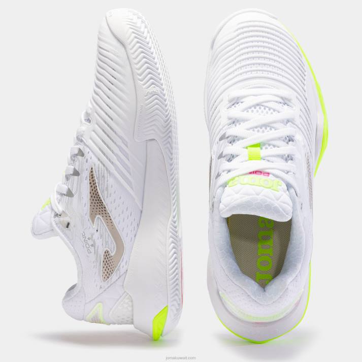 Joma 82P4R1742 أبيض أخضر أحذية تي نقطة 23 طين نحيف