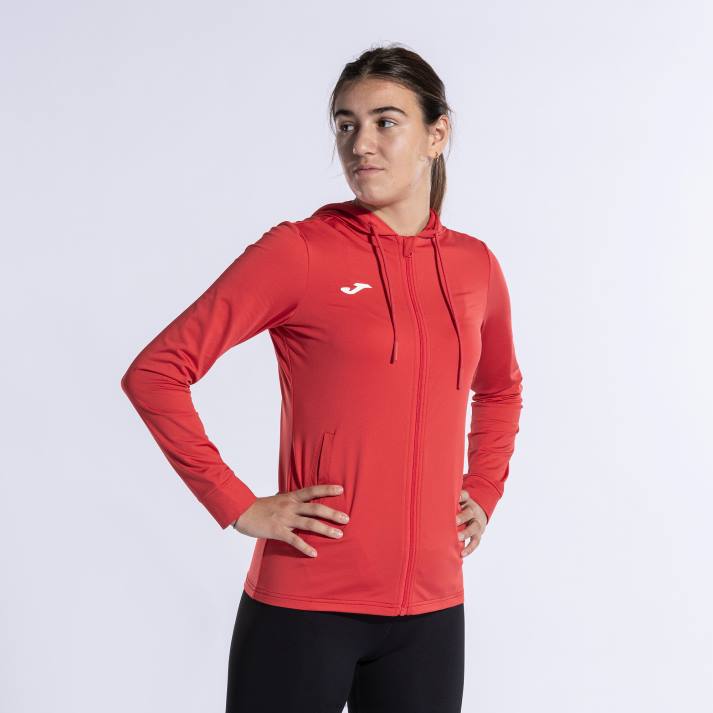 Joma 82P4R1744 أحمر مقنعين سترة النحت الثاني نحيف