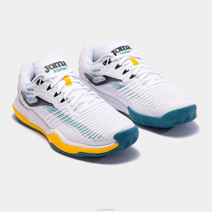 Joma 82P4R174 ابيض ازرق أحذية تي نقطة 23 طين رجال