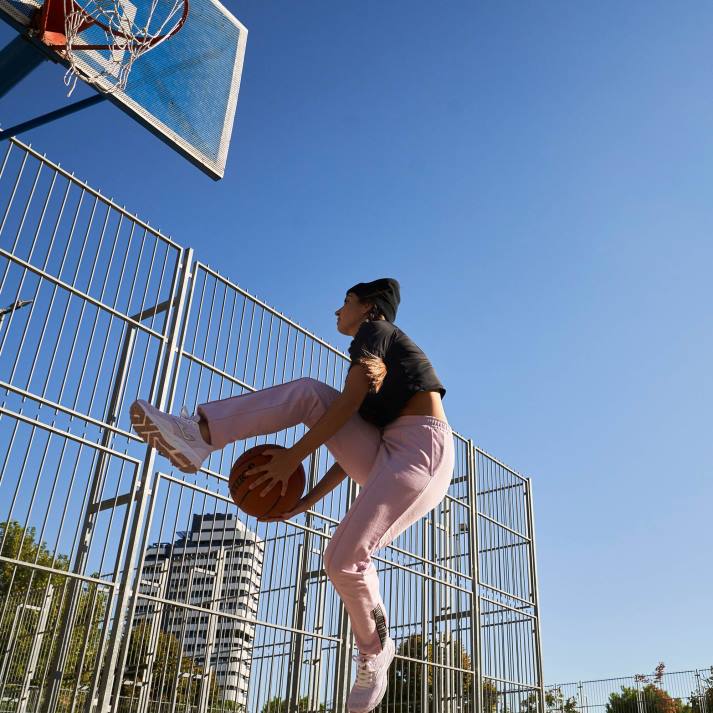 Joma 82P4R1754 أرجواني لونغز السراويل دافني نحيف