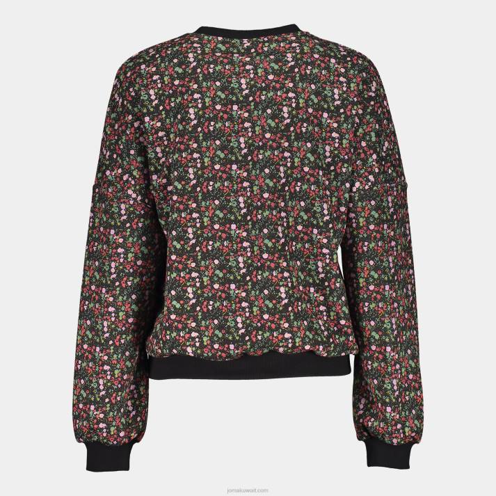 Joma 82P4R1755 أسود وردي كاكي قميص من النوع الثقيل دافني نحيف