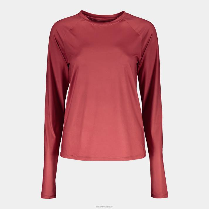 Joma 82P4R1764 لون القرنفل قميص بأكمام طويلة دافني نحيف
