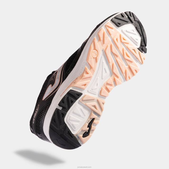 Joma 82P4R1765 أسود وردي حذاء الجري r.vitaly 23 نحيف