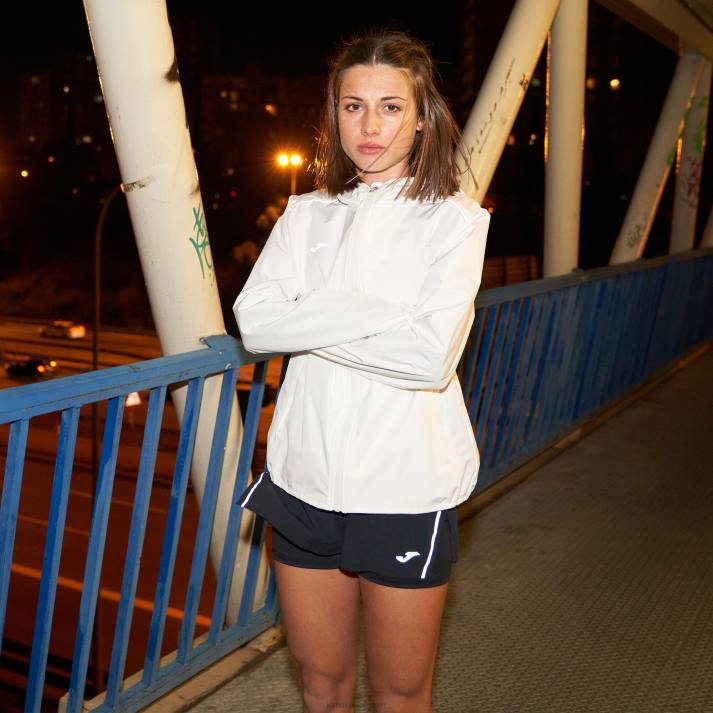 Joma 82P4R1770 أبيض سترة المطر ليلة نحيف