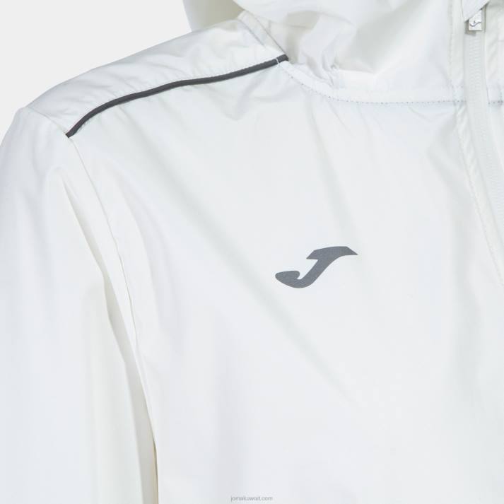 Joma 82P4R1770 أبيض سترة المطر ليلة نحيف