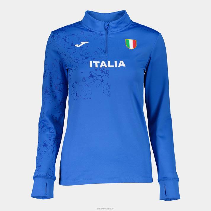 Joma 82P4R1771 الأزرق الملكي قميص من النوع الثقيل فيدال 23/24 نحيف