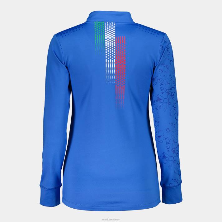 Joma 82P4R1771 الأزرق الملكي قميص من النوع الثقيل فيدال 23/24 نحيف