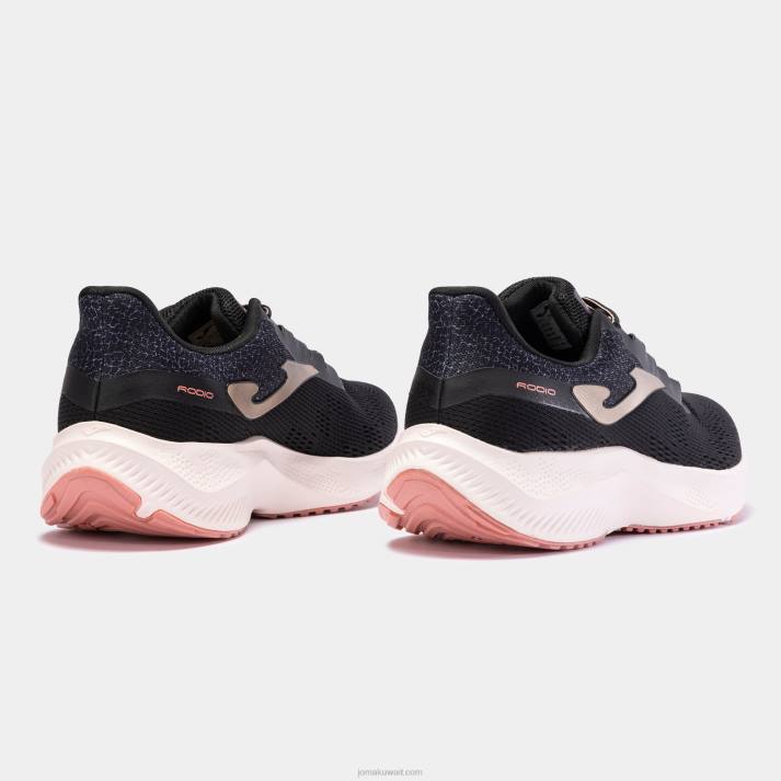 Joma 82P4R1775 أسود وردي حذاء الجري r.rodio 23 نحيف