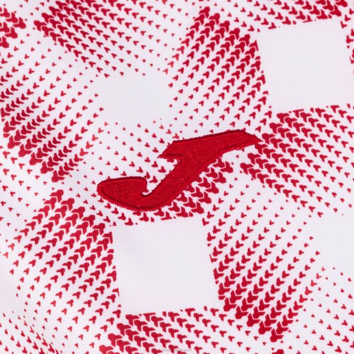 Joma 82P4R1781 احمر ابيض بلا أكمام تي شيرت سوبرنوفا الثالث نحيف