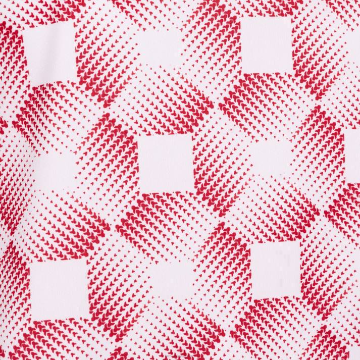 Joma 82P4R1781 احمر ابيض بلا أكمام تي شيرت سوبرنوفا الثالث نحيف