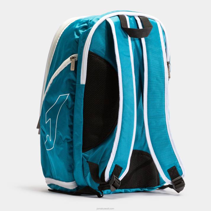 Joma 82P4R179 أبيض أخضر حقيبة حذاء على ظهره مفتوحة