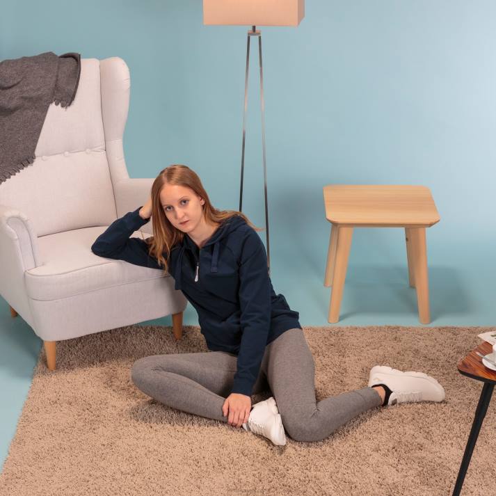 Joma 82P4R1806 الأزرق الداكن سترة مقنعين كورينتو نحيف