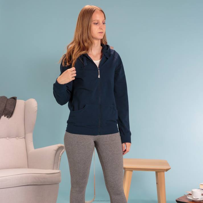 Joma 82P4R1806 الأزرق الداكن سترة مقنعين كورينتو نحيف