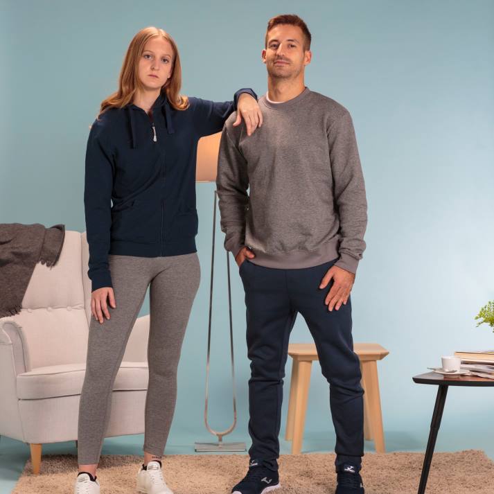 Joma 82P4R1806 الأزرق الداكن سترة مقنعين كورينتو نحيف