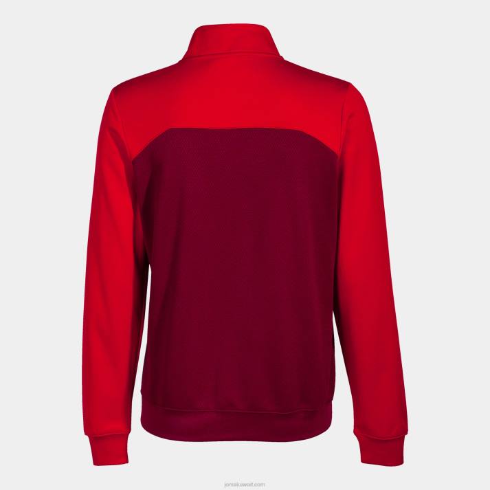 Joma 82P4R1814 أحمر الفائز سترة الثاني نحيف