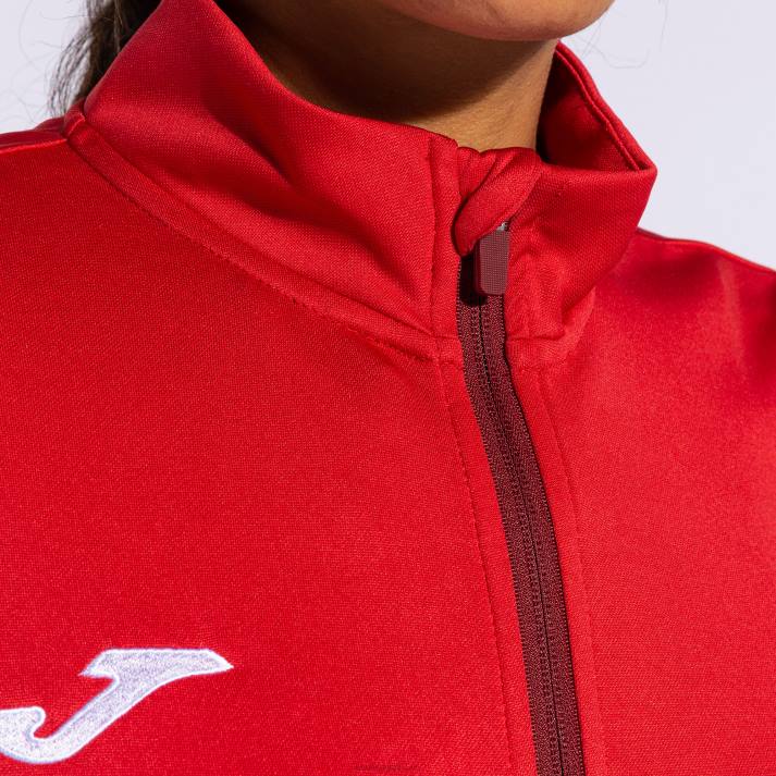 Joma 82P4R1814 أحمر الفائز سترة الثاني نحيف