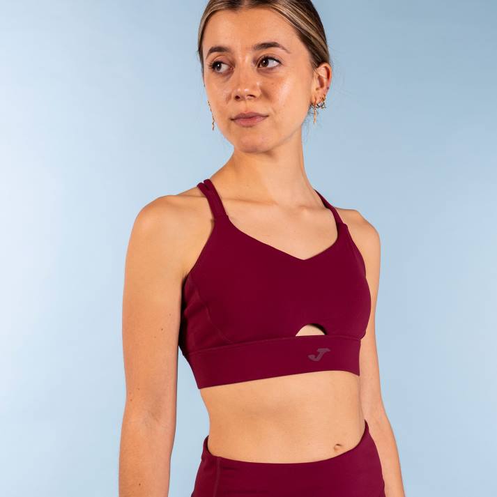 Joma 82P4R1822 بورجوندي الرياضة الصدرية الأساسية نحيف