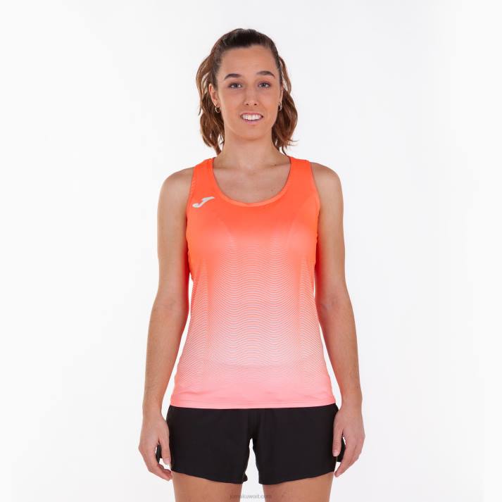 Joma 82P4R1851 نيون المرجان الأبيض أعلى خزان النخبة السابع نحيف